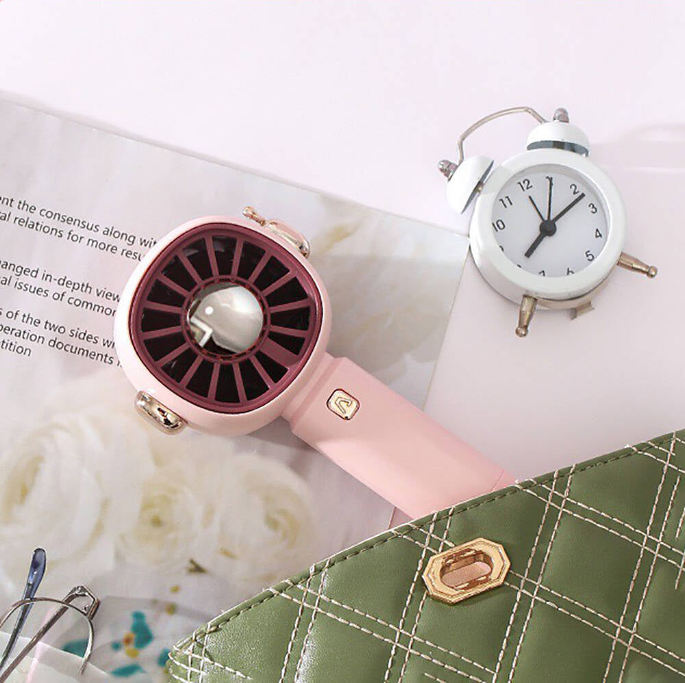 Zore ZB102 Mini Fan Portable Cooling Fan Pink