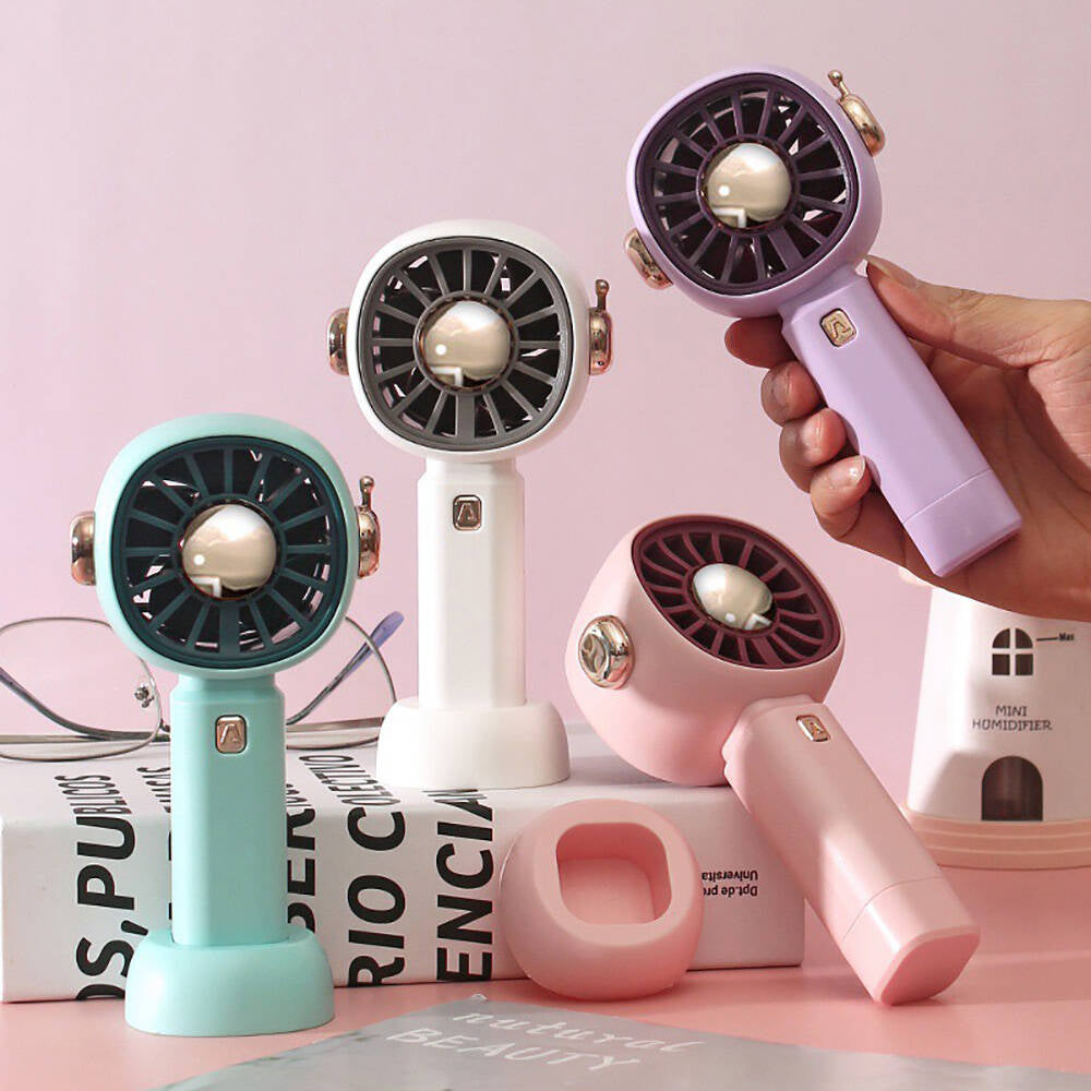 Zore ZB102 Mini Fan Portable Cooling Fan Pink
