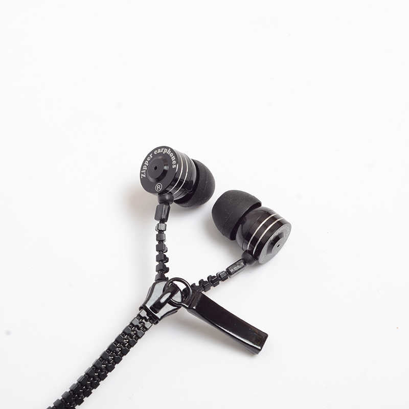 Zore Zipper Fermuar 3.5mm Kulaklık Beyaz