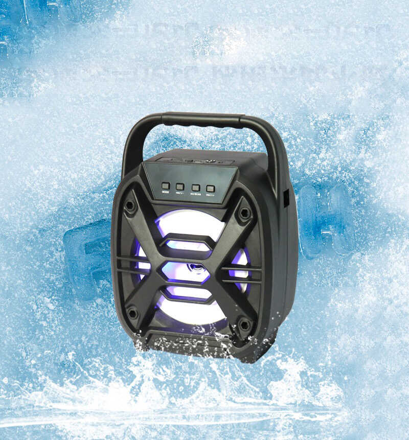 Zore ZQS-6110 Bluetooth Speaker With FM Radio Hoparlör Siyah