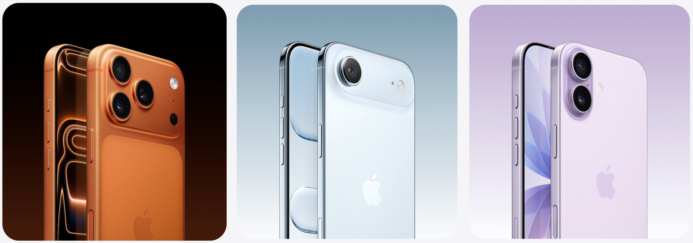 iPhone 17 Serisi için tasarlanmış kılıf, temperli cam ve kamera lens koruyucu modelleri