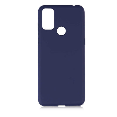 Alcatel 1S 2021 Kılıf Zore Premier Silikon Kapak Lacivert