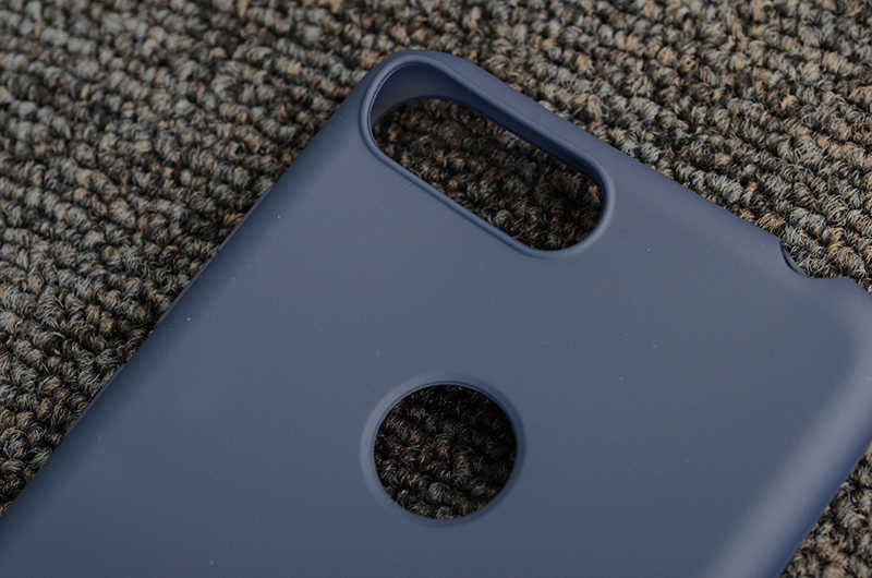 Alcatel 1S Kılıf Zore Premier Silikon Kapak Lacivert