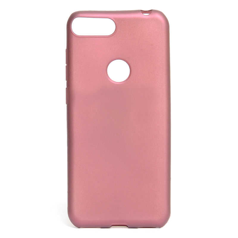 Alcatel 1S Kılıf Zore Premier Silikon Kapak Mürdüm