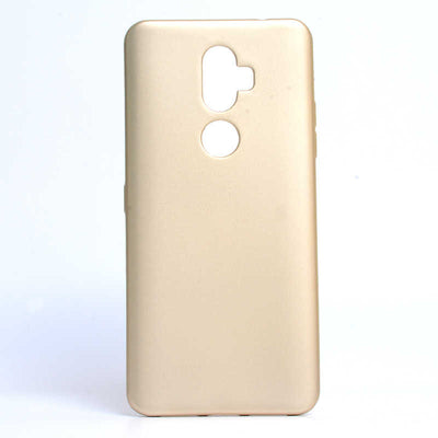 Alcatel 3V Kılıf Zore Premier Silikon Kapak Gold