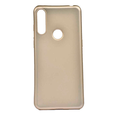 Alcatel 3X 2019 Kılıf Zore Premier Silikon Kapak Gold