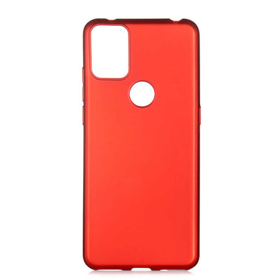 Alcatel 3x 2020 Kılıf Zore Premier Silikon Kapak Kırmızı