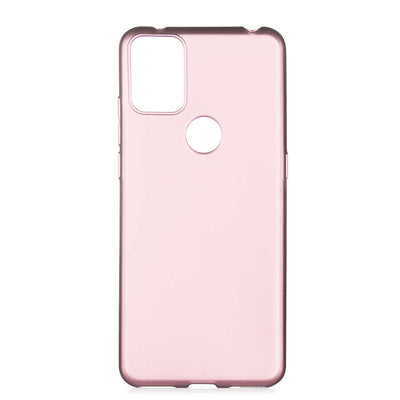 Alcatel 3x 2020 Kılıf Zore Premier Silikon Kapak Rose Gold