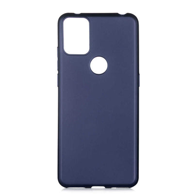 Alcatel 3x 2020 Kılıf Zore Premier Silikon Kapak Lacivert
