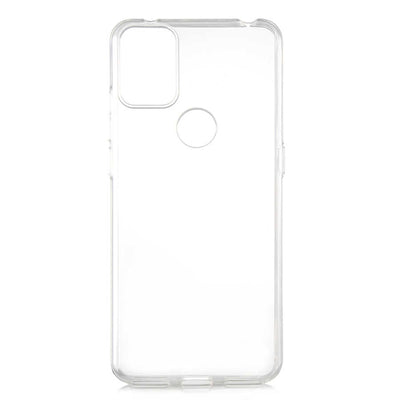 Alcatel 3X 2020 Kılıf Zore Süper Silikon Kapak Renksiz