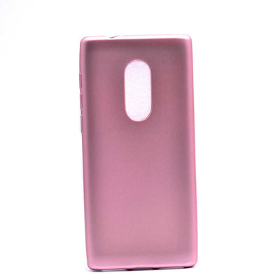 Alcatel 5 Kılıf Zore Premier Silikon Kapak Rose Gold