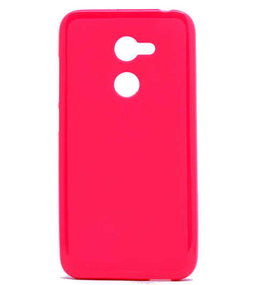 Alcatel A3 Kılıf Zore Süper Silikon Kapak Pembe