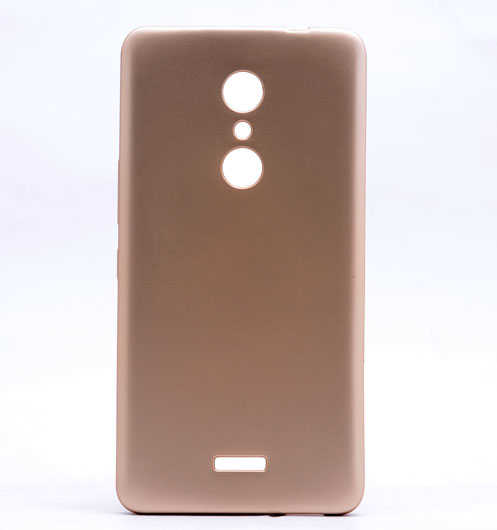 Alcatel A3 XL Kılıf Zore Premier Silikon Kapak Gold