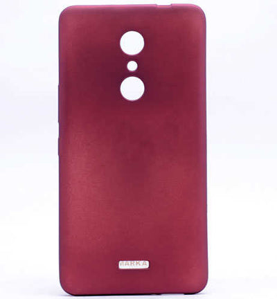 Alcatel A3 XL Kılıf Zore Premier Silikon Kapak Mürdüm