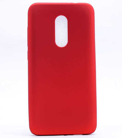 Alcatel A7 Kılıf Zore Premier Silikon Kapak Kırmızı
