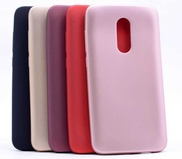 Alcatel A7 Kılıf Zore Premier Silikon Kapak Rose Gold