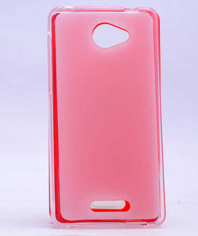 Alcatel Pop 4S Kılıf Zore Süper Silikon Kapak Renksiz