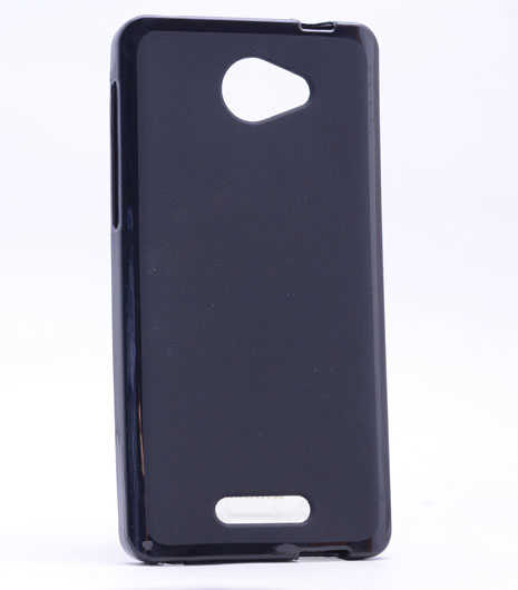 Alcatel Pop 4S Kılıf Zore Süper Silikon Kapak Siyah