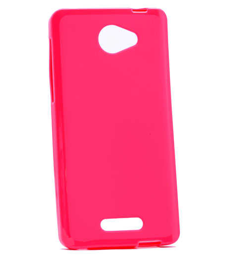 Alcatel Pop 4S Kılıf Zore Süper Silikon Kapak Pembe