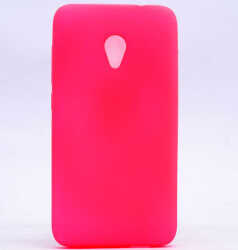 Alcatel U5 Kılıf Zore Premier Silikon Kapak Pembe