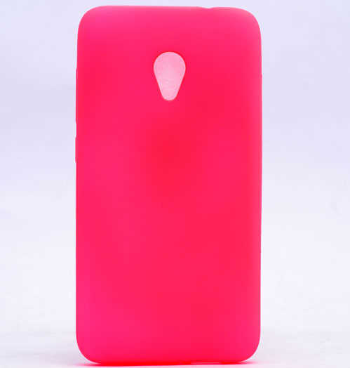 Alcatel U5 Kılıf Zore Premier Silikon Kapak Pembe