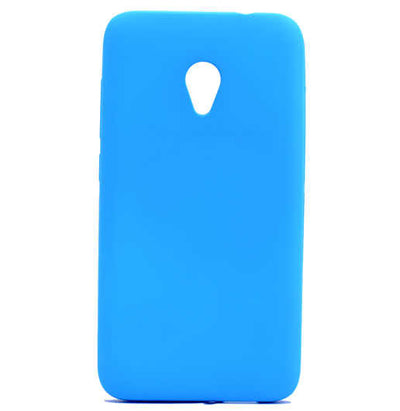 Alcatel U5 Kılıf Zore Premier Silikon Kapak Mavi