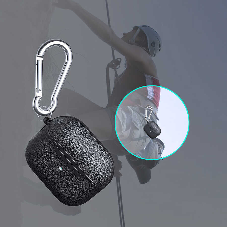 Apple Airpods 3. Nesil Kılıf Zore Airbag 03 Silikon Kırmızı