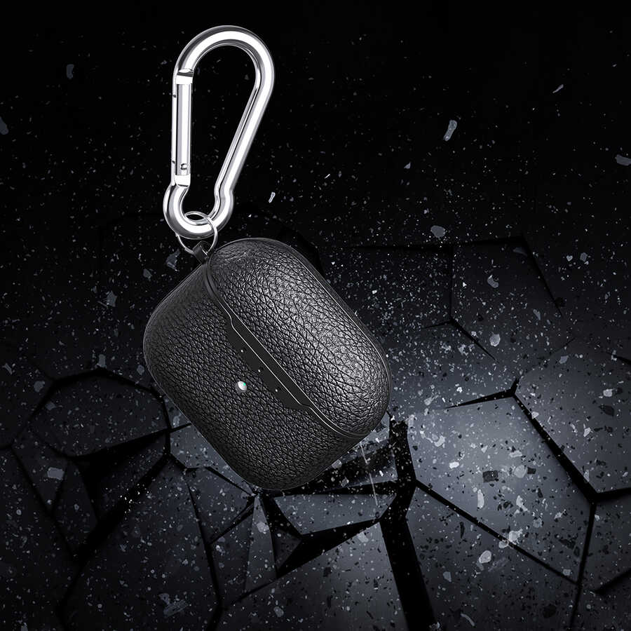 Apple Airpods 3. Nesil Kılıf Zore Airbag 03 Silikon Koyu Yeşil