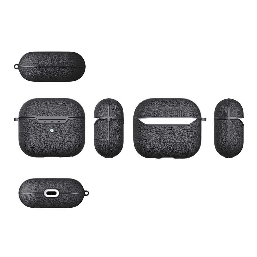Apple Airpods 3. Nesil Kılıf Zore Airbag 03 Silikon Kırmızı