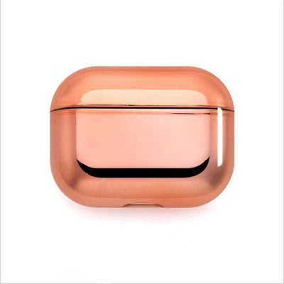 Apple Airpods 3. Nesil Kılıf Zore Airbag 08 Silikon Rose Gold