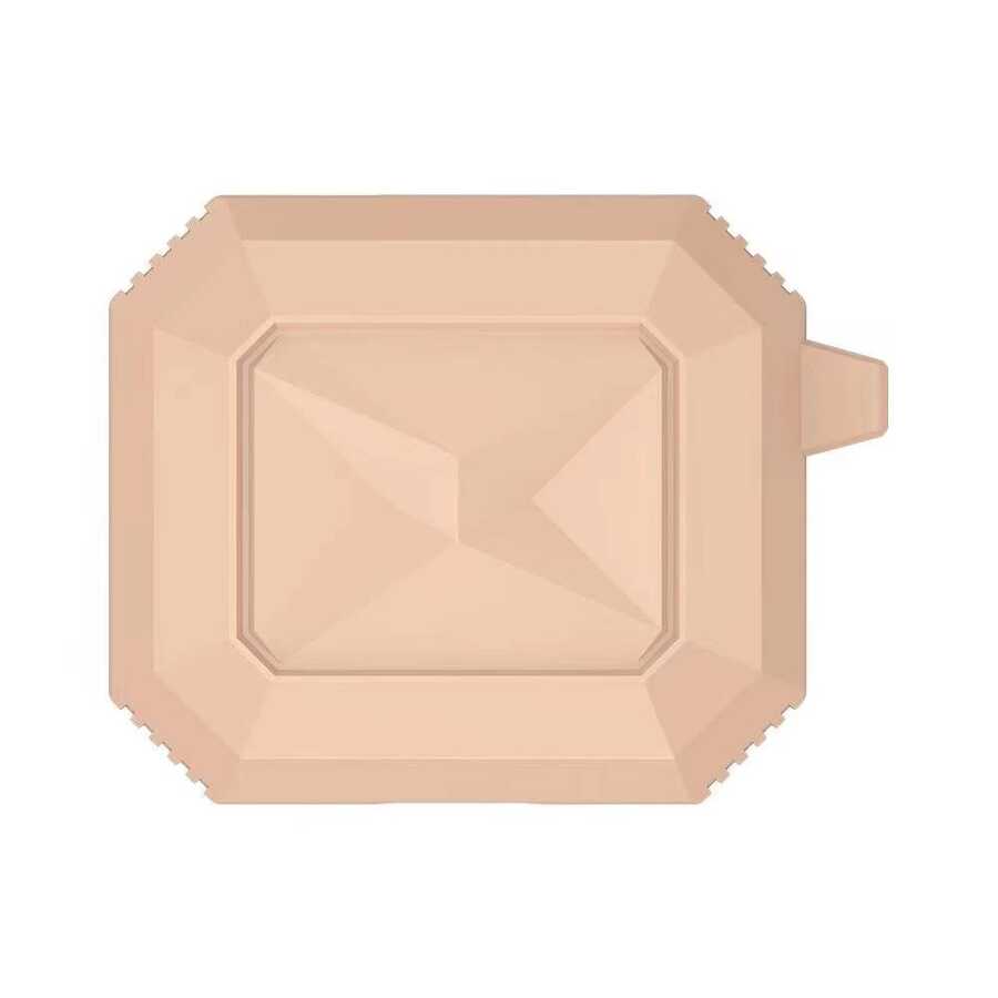 Apple Airpods 3. Nesil Kılıf Zore Airbag 25 Silikon Krem