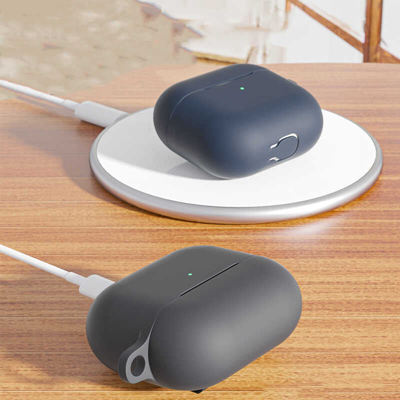 Apple Airpods 3. Nesil Zore Airbag 28 Silikon Kılıf Pembe