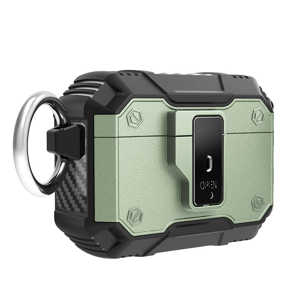 Apple Airpods 3rd Generation Zore Airbag 35 Impact Resistant Button Case Green 