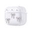 Apple Airpods 3rd Generation Zore Airbag 44 Airbag Design Glitter Transparent Polar Case Tulip 