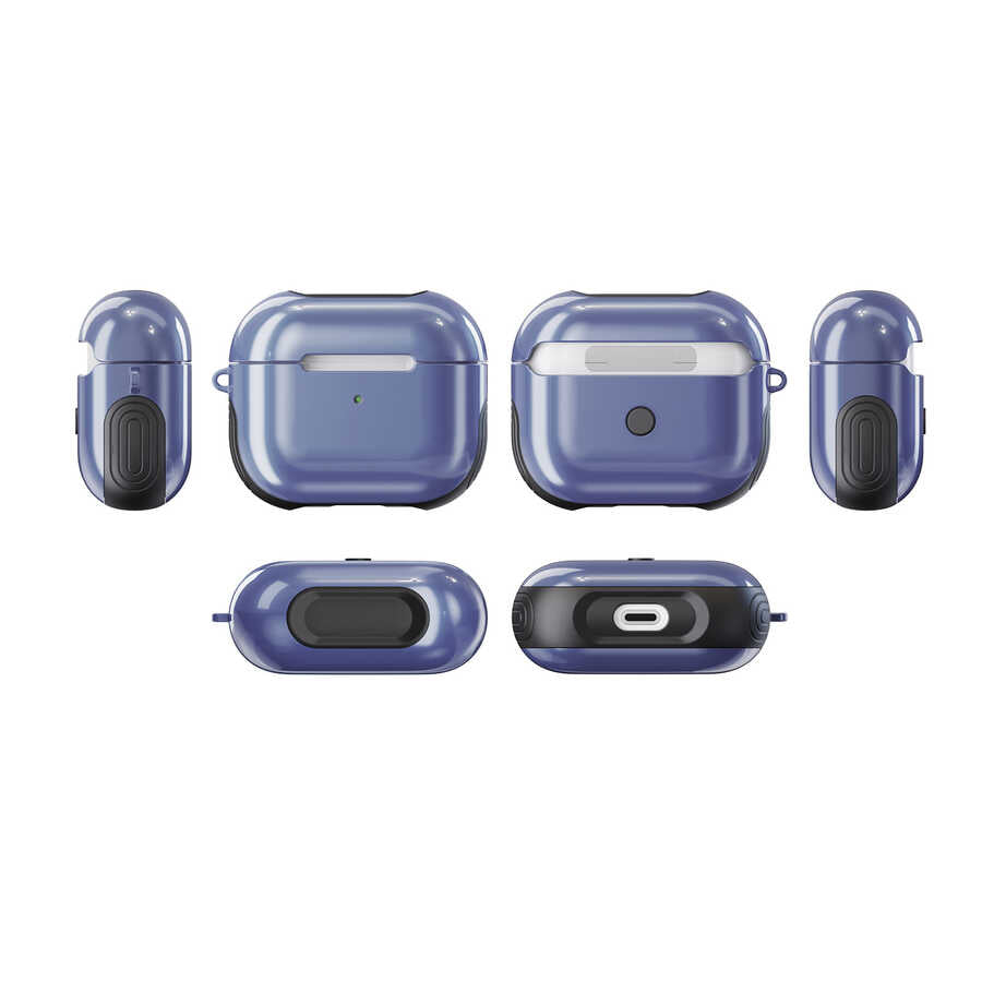 Apple Airpods 3. Nesil Kılıf Zore Shockproof Silikon Yeşil