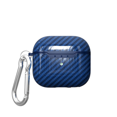 Apple Airpods 4 Case Zore Airbag 05 Silicone Navy Blue
