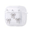 Apple Airpods 4 Zore Airbag 44 Airbag Design Glitter Transparent Polar Case Bow 