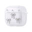 Apple Airpods 4 Zore Airbag 44 Airbag Tasarımlı Simli Şeffaf Kutup Kılıf