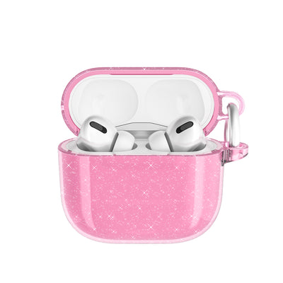 Apple Airpods 4 Zore Allstar Airbag 32 Shining Glitter Transparent Colorful Case Purple