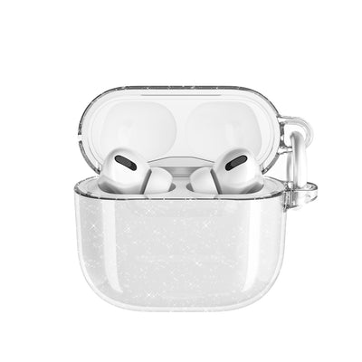 Apple Airpods 4 Zore Allstar Airbag 32 Shining Glitter Transparent Color Case Transparent