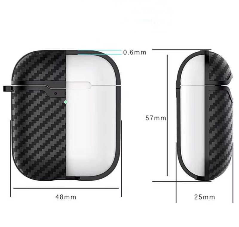 Apple Airpods Kılıf Zore Airbag 04 Silikon Lacivert