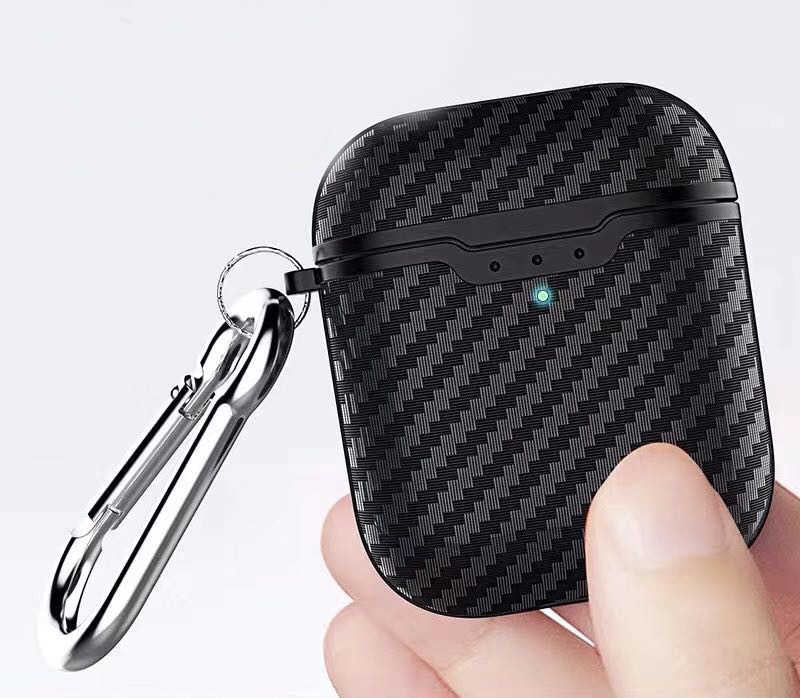 Apple Airpods Kılıf Zore Airbag 04 Silikon Kahverengi