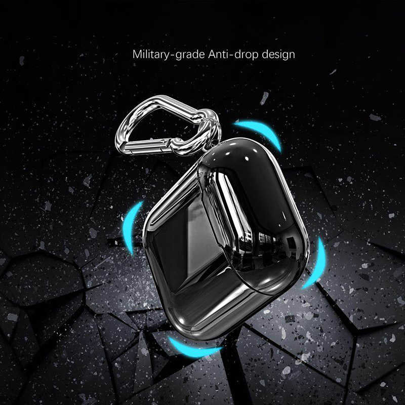 Apple Airpods Kılıf Zore Airbag 08 Silikon Gold