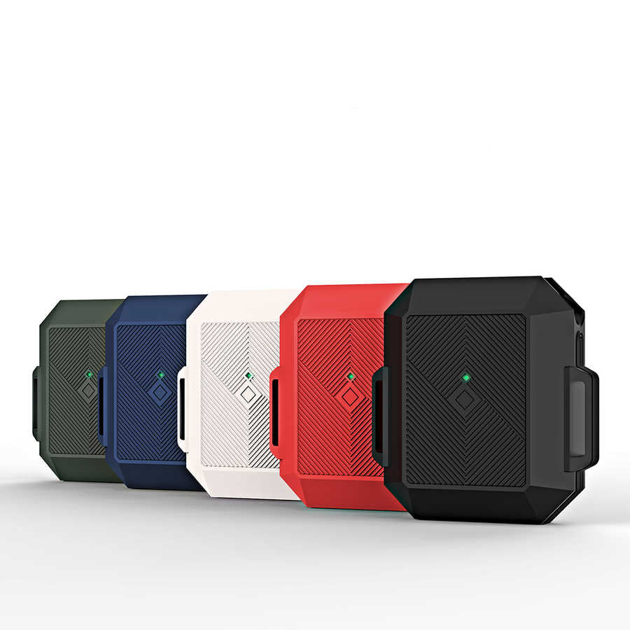 Apple Airpods Kılıf Zore Airbag 09 Silikon Siyah