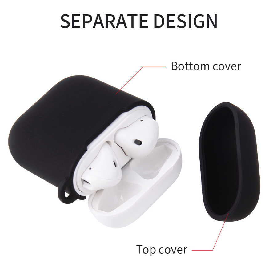 Apple Airpods Kılıf Zore Airbag 11 Silikon Saks Mavi