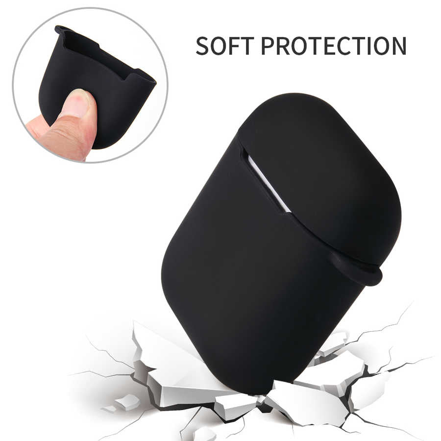 Apple Airpods Kılıf Zore Airbag 11 Silikon Pembe