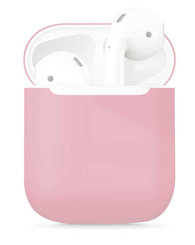 Apple Airpods Kılıf Zore Airbag 13 Silikon Pembe