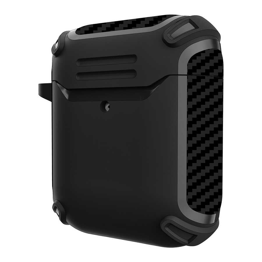 Apple Airpods Kılıf Zore Airbag 26 Silikon Lacivert