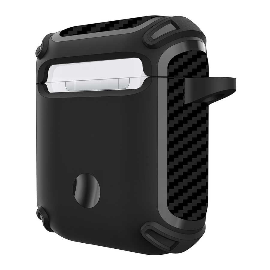 Apple Airpods Kılıf Zore Airbag 26 Silikon Kırmızı