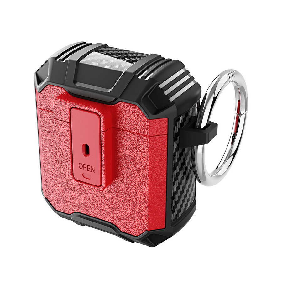 Apple Airpods Kılıf Zore Airbag 27 Silikon Lacivert